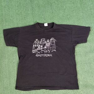 VINTAGE Amsterdam Netherlands T Shirt Size Large